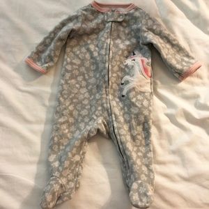 Floral unicorn sleep & play